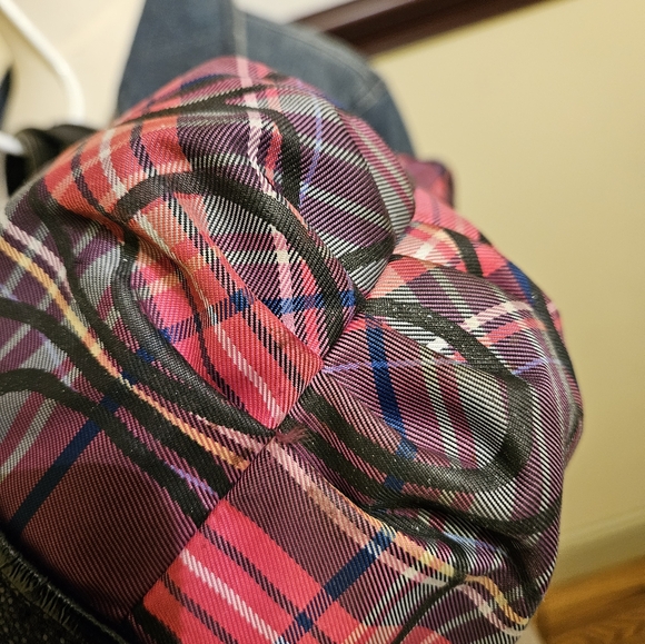 Coach Poppy Tartan Plaid Shoulder Bag / Tote  G0982-14360 - Picture 8 of 11